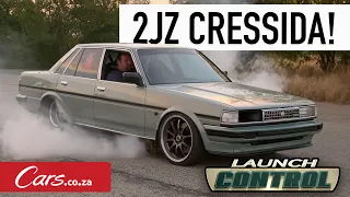 Turbocharged 2JZ Toyota Cressida - The drag strip superstar (but also his daily!)