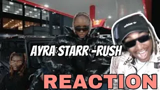 AMERICAN REACTS TOO!! Ayra Starr - Rush (Official Music Video Reaction)