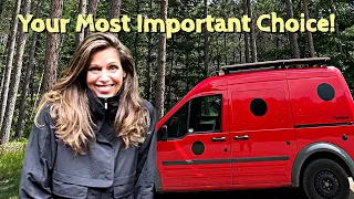 Van Build Decisions: Your MOST Important CHOICE + What I Would Change