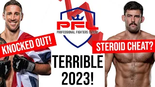 IS PFL IN TROUBLE? NIGHTMARE 2023 Season - They're Losing Stars to Drug Testing and Losses!