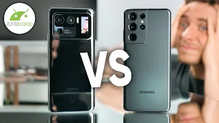 Samsung GALAXY S21 ULTRA vs XIAOMI MI 11 Ultra. Che RISULTATI!