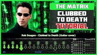 Rob Dougan - Clubbed to Death (The Matrix) | Guitar Cover