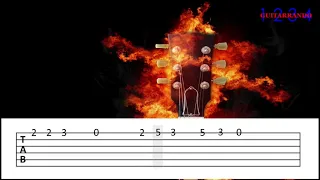 ZOMBIE cover (Guitar Tab)