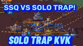 SSQ VS Solo Trap! Can 190M Get The Job Done? | Solo Trap KVK | Lords Mobile