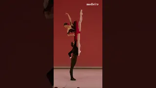 Mayara Magri and Victor Caixeta is such a beautiful ballet couple ❤️🩰🩰 Credits to medici.tv #freemov