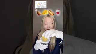 뿌링클 세트로 이모티콘 먹방asmr 🍗(뿌링치즈볼, 뿌링핫도그)