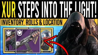 Destiny 2: XUR'S NEW WEAPONS & FACTION ARMOR! 24th May Xur Inventory | Armor, Loot & Location