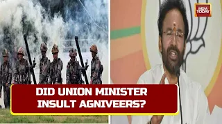 Massive Political Face-Off Erupts Over Union Minister Kishan Reddy's Remarks On Agnipath Scheme
