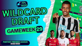 BEST WILDCARD FPL GAMEWEEK 29 | TRANSFER STRATEGY | Fantasy Premier League Tips 2022/23