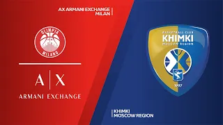 AX Armani Exchange Milan - Khimki Moscow Region Highlights | Turkish Airlines EuroLeague RS Round 26