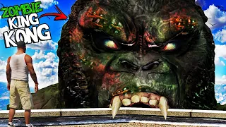 FRANKLIN Becomes ZOMBIE KING KONG In GTA 5 (Mods)