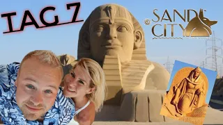 Ägypten 🇪🇬🐪 - TAG 7 - Sand City Hurghada bei Mittagshitze 😓🌞 | die PÜFFCHENS