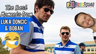 Luka Doncic & Boban Marjanovic Funny Moments