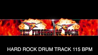 HARD ROCK DRUM TRACK 115 BPM