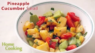 How To: Pineapple Cucumber Salad | Ventuno Home Cooking