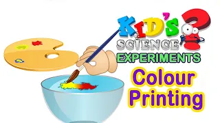 Colour Printing | Kids Science Experiments | Infobells