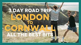 LONDON to CORNWALL ROAD TRIP - ft. Jesse's Birthday and our Girlfriends!