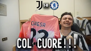 PIANGO. SIAMO TORNATI. SPENTI I CAMPIONI D'EUROPA!!!! Juventus Chelsea 1-0