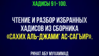 10. «Сахих аль-Джами’ ас-Сагъир». Хадисы 91-100. || Ринат Абу Мухаммад