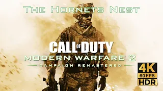 The Hornets Nest Mission Call of Duty: Modern Warfare 2 Campaign Remastered [4K/60FPS/HDR]