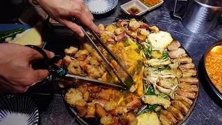 The best gopchang in Seoul / Korean food bbq beef intestines / Korean exotic food
