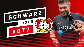 "King of Queens oder Kings of Leon" | Leon Draisaitl in "SCHWARZ ODER ROT?" ⚫️🔴  Bayer 04 Leverkusen