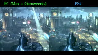 Arkham Knight: PC & PS4 Comparison