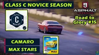 Asphalt 9: Legends - F2P RTG #15 | Class C Novice Season & Camaro Max Stars