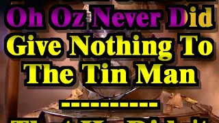 America - Tin Man (Sing-a-long karaoke lyric video)