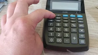 Calculadora Eletrônica e Impressora Elgin