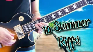 10 Summer Guitar Riffs!