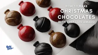How To Make Christmas Chocolates with Chef Luis Amado