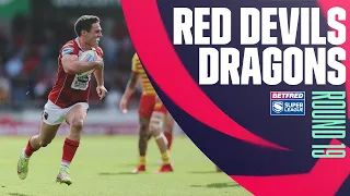 Highlights | Salford Red Devils v Catalans Dragons, Round 19, 2022 Betfred Super League