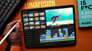 LumaFusion Tutorial for BEGINNERS 2023 | Master LumaFusion in 4 MINUTES! 📱✏️