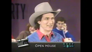 Joe Bob Briggs tries to sell you a subscription to the Movie Channel and describes Open House