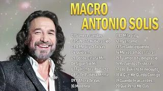 LAS MEJORES CANCIONES DE MARCO ANTONIO SOLIS - MARCO ANTONIO SOLÍS MIX BALADAS ROMANTICÁS INMORTALES