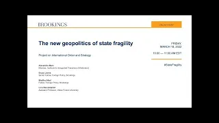 The new geopolitics of state fragility