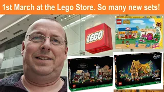 1st March 2024 Lego Store Visit - Loads of new sets out today!