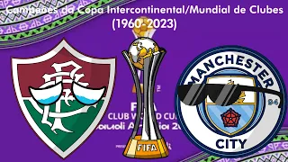 Campeões da Copa Intercontinental/Mundial de Clubes (1960-2023)