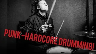 Punk Hardcore Speed Drumming!!!