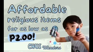 Tayuman: AFFORDABLE religious items for as low as P2.00!