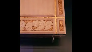 Snow White and the Seven Dwarfs prop book from 1937 at the Disney 100 exhibit