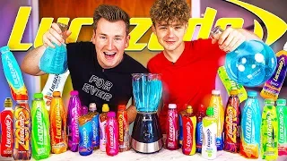 BROTHERS BLEND AND TASTE EVERY FLAVOUR OF LUCOZADE