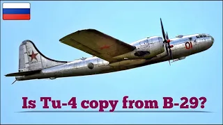 Is Russian Tu-4 Bomber Copy From American B-29?