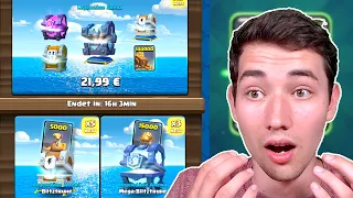 ALLE ANGEBOTE KAUFEN! 😯 | Mega Blitztruhe, Legendäre Königstruhe... | Clash Royale deutsch