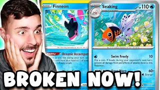 Swim Freely is BROKEN Now Thanks to Seaking! (FARM Charizard Decks)