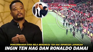 Terungkap Sudah, Ternyata Ada Pengorbanan Evra Dibalik Damainya Hubungan Ten Hag Dengan Ronaldo