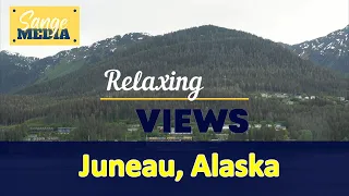 Juneau Alaska view from Cruise Line leaving port