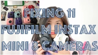 🛠🛠🛠 Fixing Broken Fujifilm Instax Mini 8 Cameras 📸 📸 📸