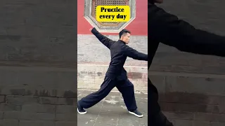 1000 times a day, exercise the muscles of the whole body #kungfu